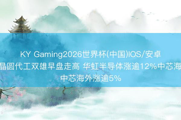 KY Gaming2026世界杯(中国)IOS/安卓官方下载 晶圆代工双雄早盘走高 华虹半导体涨逾12%中芯海外涨逾5%